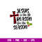 Jesus Is The Reason For The Season, Jesus Is The Reason For The Season Svg, Christmas Svg, Merry Christmas Svg, png, dxf, eps file.jpg