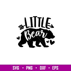 Little Bear Family, Little Bear Family Svg, Mom Life Svg, Mothers day Svg, Family Svg, png, dxf, eps file