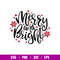 Merry And Bright 2, Merry And Bright Svg, Christmas Lettering Svg, Merry Christmas Svg, png, dxf, eps file.jpg