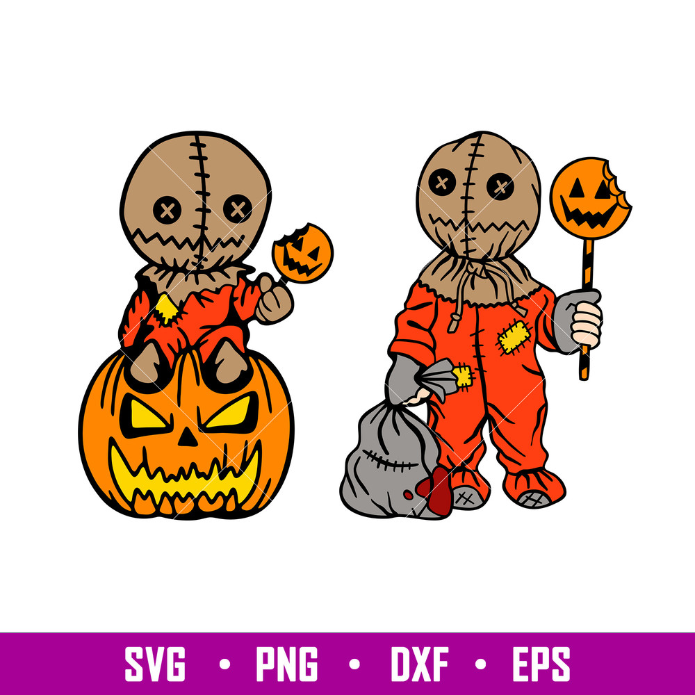 Sam Trick r Treat Bundle, Sam Trick r Treat Bundle Svg, Halloween Svg, Spooky Season Svg, Trick or Treat Svg, png,dxf,eps file.jpg