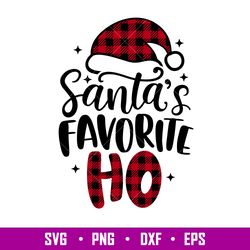 Santas Favorite Ho, Santas Favorite Ho Svg, Santa Claus Svg, Merry Christmas Svg, png,dxf,eps file
