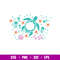 Sea Turtle Full Wrap, Sea Turtle Full Wrap Svg, Starbucks Svg, Coffee Ring Svg, Cold Cup Svg, png,dxf,eps file.jpg