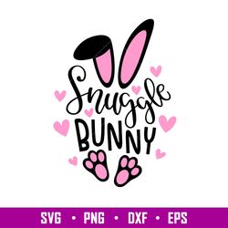 Snuggle Bunny, Snuggle Bunny Svg, Happy Easter Svg, Easter egg Svg, Spring Svg, png,dxf,eps file