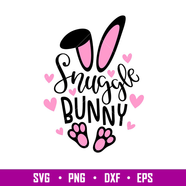 Snuggle Bunny, Snuggle Bunny Svg, Happy Easter Svg, Easter egg Svg, Spring Svg, png,dxf,eps file.jpg