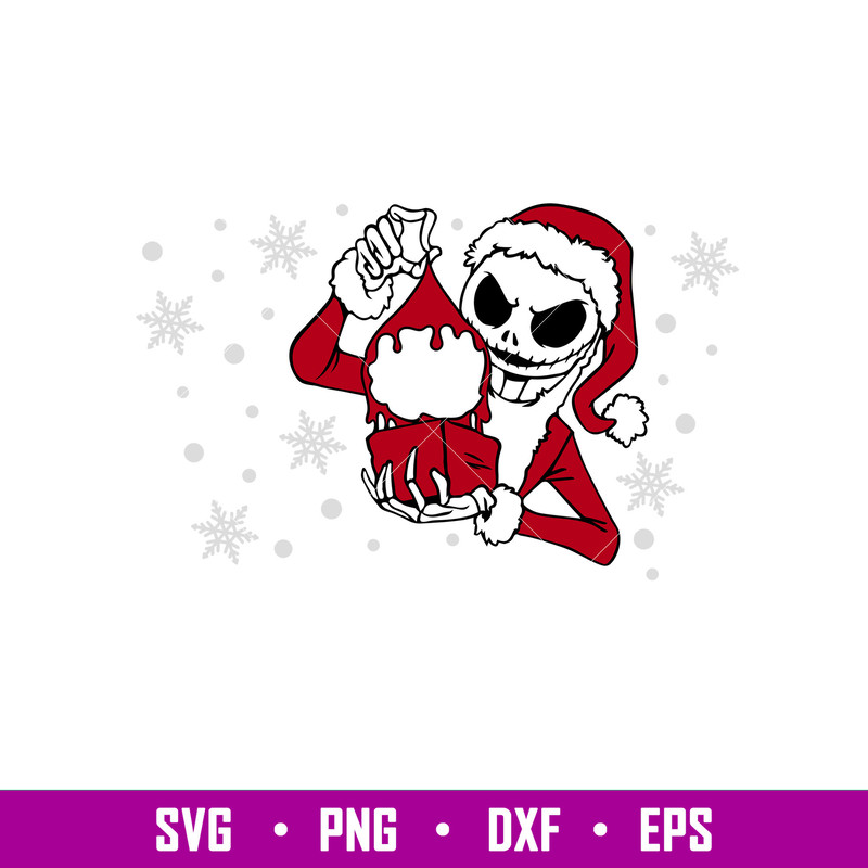 Spooky Jack Full Wrap, Spooky Jack Full Wrap Svg, Starbucks Svg, Coffee Ring Svg, Cold Cup Svg, png,dxf,eps file.jpg
