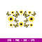 Sunflower Butterflies Full Wrap, Sunflower Butterflies Full Wrap Svg, Starbucks Svg, Coffee Ring Svg, Cold Cup Svg, png,dxf,eps file.jpg