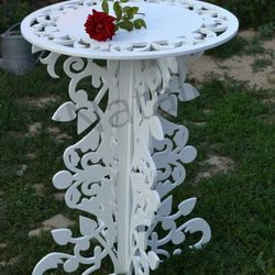 Digital Template Cnc Router Files Cnc Wedding Table Files for Wood Laser Cut Pattern