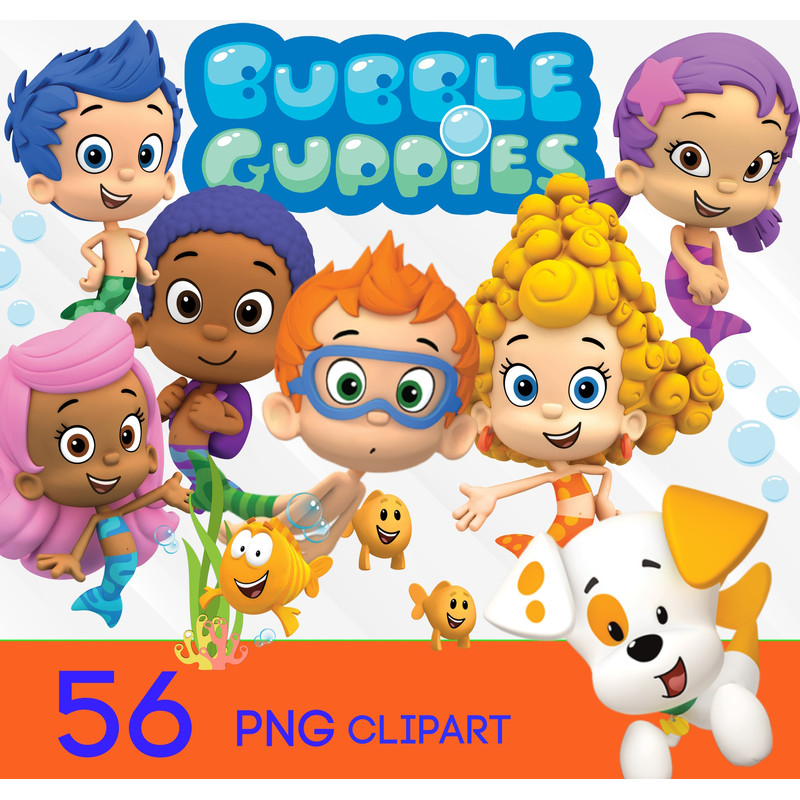bubble guppies png clipart bundle.jpg