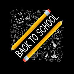 back to school pencil svg png, pencil svg, school svg
