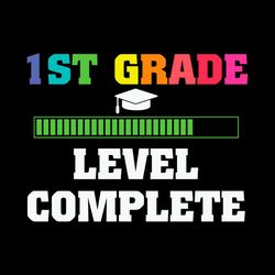 1st grade level complete svg png, 1st grade svg