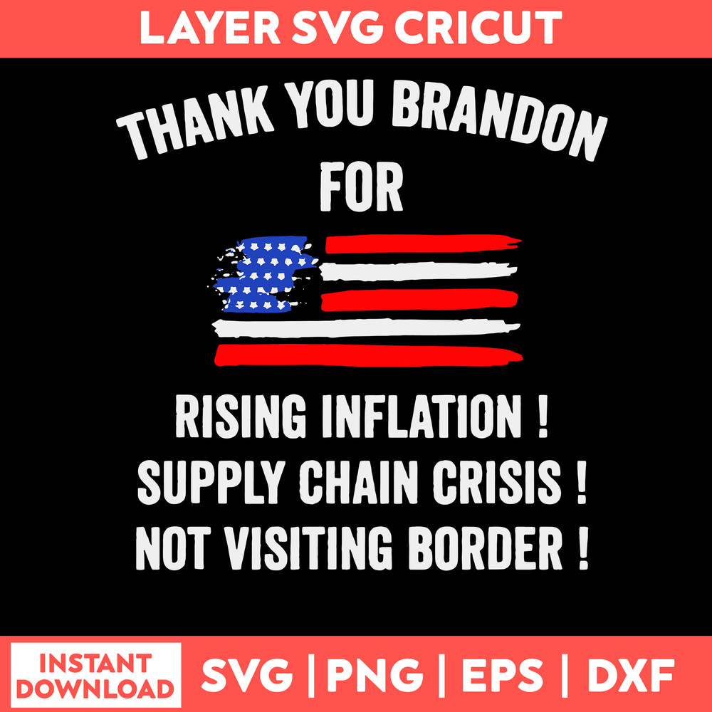 High Prices Inflation Bad Svg, Flag USA Svg, Png Dxf EPs File.jpg