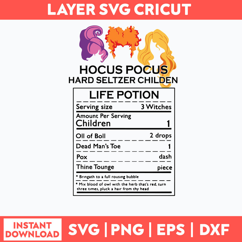Hocus Pocus Hard Seltzer Svg, Hocus Pocus Svg, Png Dxf Eps File.jpg