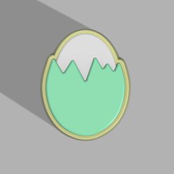 Egg in the shell STL file
