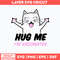 Hug Me Im Vaccinated Svg, Cat Cute Svg, png dxf Eps File.jpg