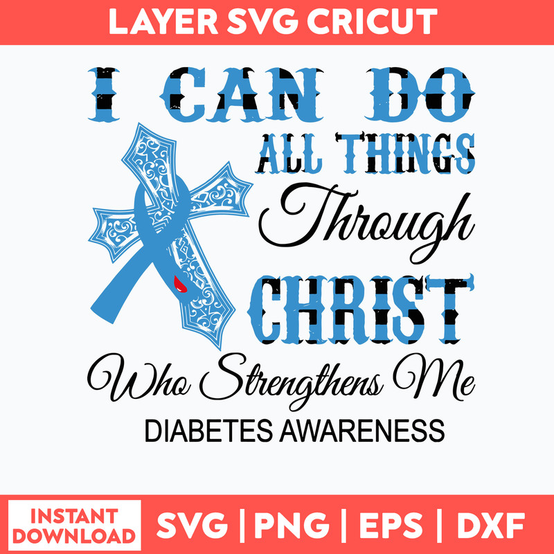 I Can Do All Things Through Christ Who Strong Thens Me Svg, Png Dxf Eps File.jpg