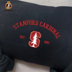 Stanford Cardinal Embroidered Sweatshirt, NCAA Embroidered Shirt, Stanford Cardinal Embroidered Hoodie, Unisex T-Shirt