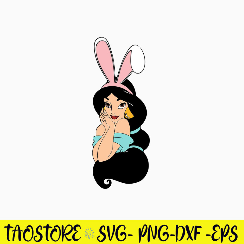 Jasmine Easter Svg, Aladdin Easter Svg, Disney Svg, Png Dxf Eps File.jpg