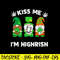 Kiss Me I’m Highrish Svg, Gnome Svg, St Patricks Day Svg, Png Dxf Eps File.jpg