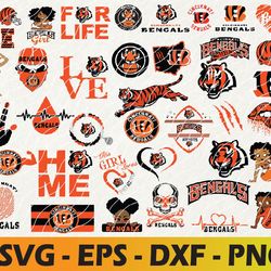 Cincinnati Bengals logo, bundle logo, svg, png, eps, dxf 2