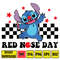 Stitch Red Nose Day Svg, Cartoon Red Nose Day Svg, Fund Raising Svg, Stitch Svg (5).jpg