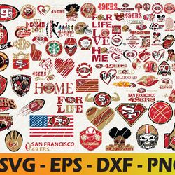 San Francisco 49ers logo, bundle logo, svg, png, eps, dxf 2