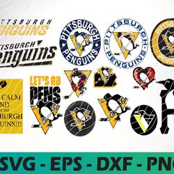 Pittsburgh Penguins Hockey Teams Svg, Pittsburgh Penguins Svg, N  H  L Svg, N  H  L Svg, Png