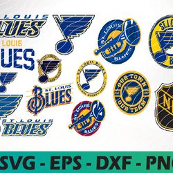 St Louis Blues Hockey Teams Svg, St Louis Blues SVG, N  H  L Svg, N  H  L Svg, Png, Dxf, Bundle