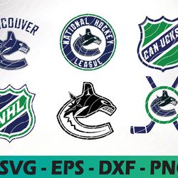 Vancouver Canucks Hockey Teams Svg, Vancouver Canucks Svg, N  H  L Svg, N  H  L Svg, Png