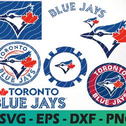 Toronto Blue Jays logo, bundle logo, svg, png, eps, dxf