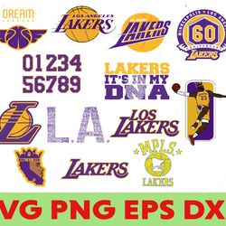 Los Angeles Lakers svg, Basketball Team SVG,Houston Rockets svg, N B A Teams Svg, N B A Svg, Instant Download