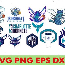 Charlotte Hornets svg, Basketball Team svg, Cleveland Cavaliers svg, N B A Teams Svg, Instant Download,