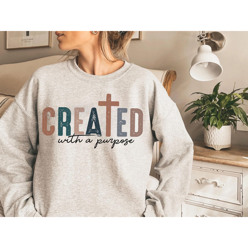 Created With a Purpose SVG PNG PDF, Christian Svg, Self Love Svg, Easter Svg, Worthy Svg, You Matter Svg, Religious Svg, Faith Svg,Jesus Svg 1.jpg
