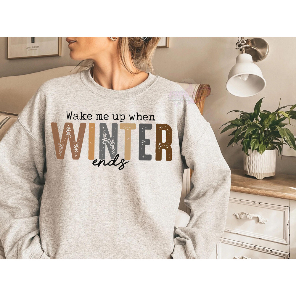 Wake Me Up When Winter Ends PNG, Digital Download, Sublimate, Sublimation, skull, skellie, winter, blanket, boot, cold, freezing, coffee.jpg