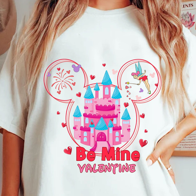 Be Mine Valentine Png, Princess Hearts, Mouse Valentine's Day Png, Mouse Castle Love Png, Magical Kingdom Png, Valentine's Day, Vacay Mode.jpg