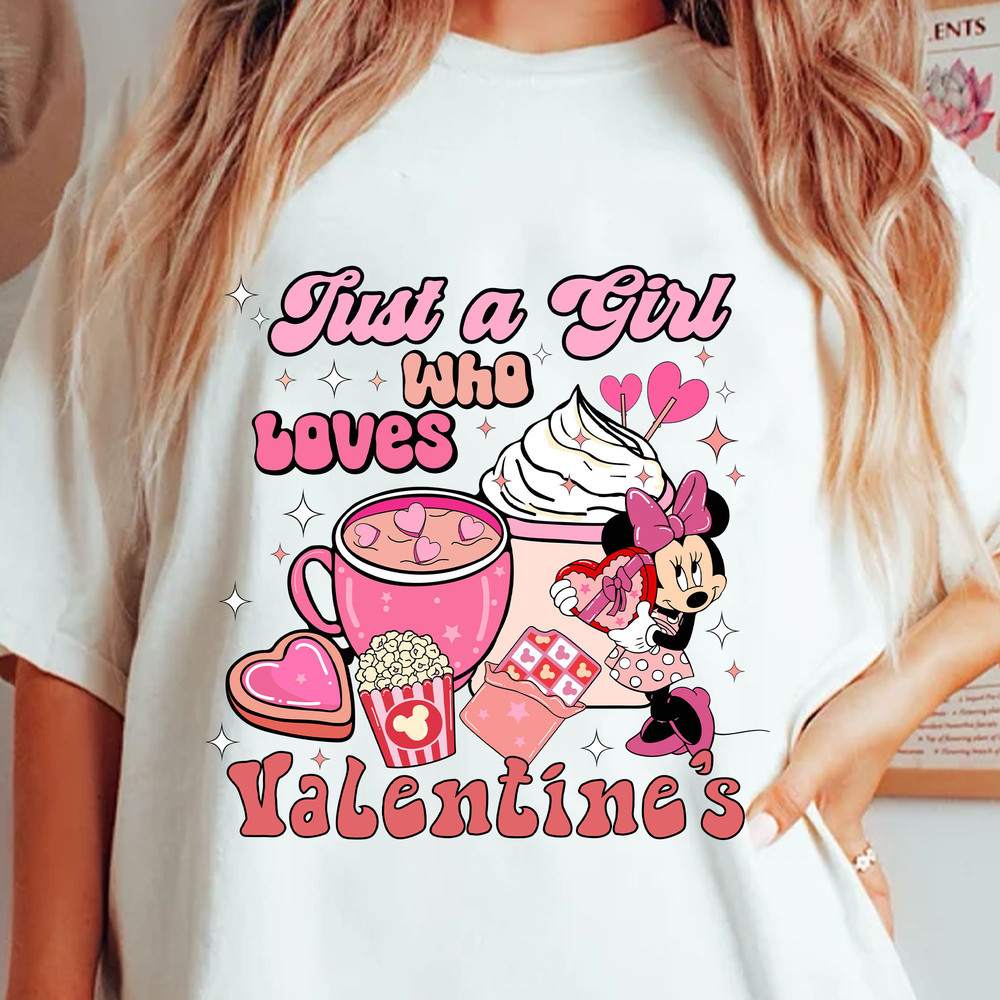 Just a Girl Who Loves Valentine's Svg, Coffee and Food Valentine Svg, Happy Valentine Svg, Mouse Valentine's Day Svg, Valentine's Svg.jpg