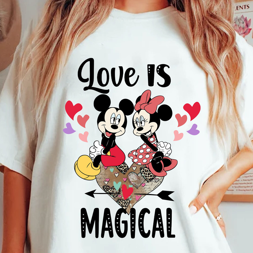 Love is Magical Valentine's Png, Happy Valentine Png, Valentine Mouse Hearts Png, Mouse Valentine's Day Png, Valentine's Png,Magical Kingdom.jpg