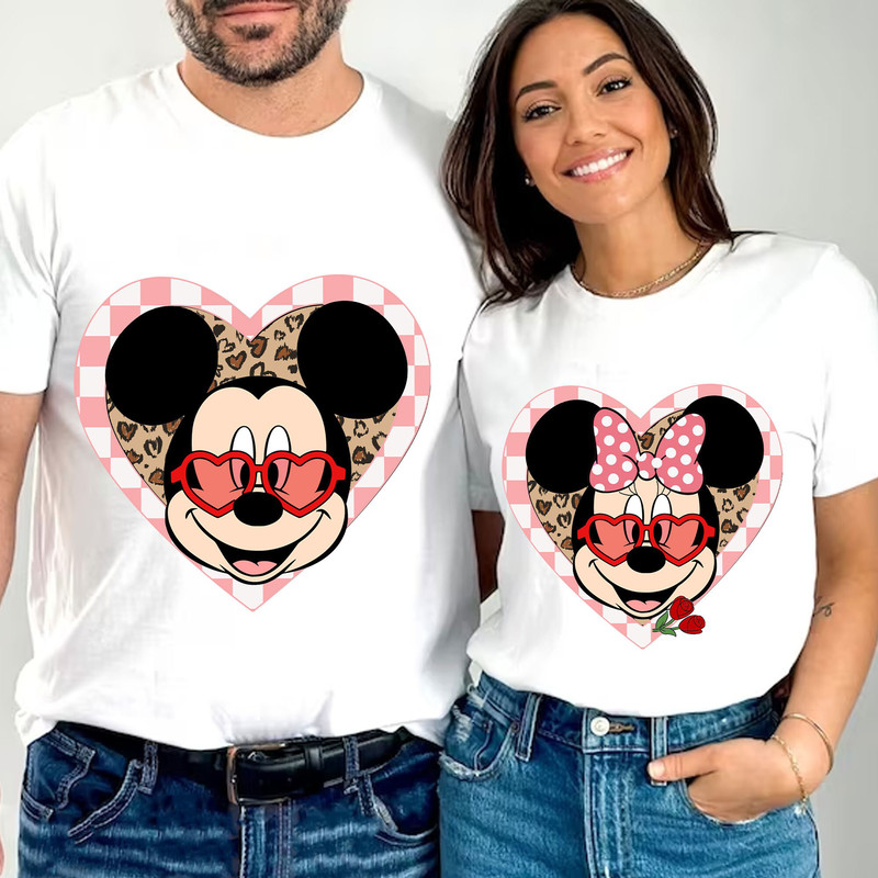 Mouse and Friend Valentine Mouse Hearts Png, Happy Valentine Png, Mouse Valentine's Day Png, Valentine's Png, Magical Kingdom Png 1.jpg