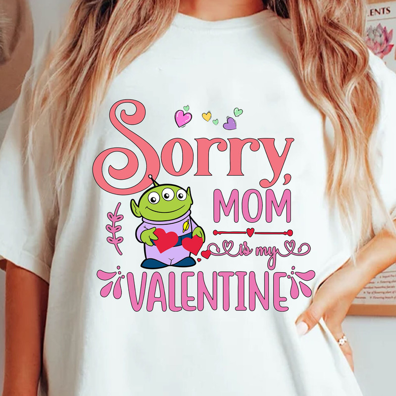 Toy Valentine Png, Sorry Mom is My Valentine Png, Happy Valentine's Day Png, Valentine Day Heart Png, Valentine Mom Png, Cute Valentine Gift.jpg