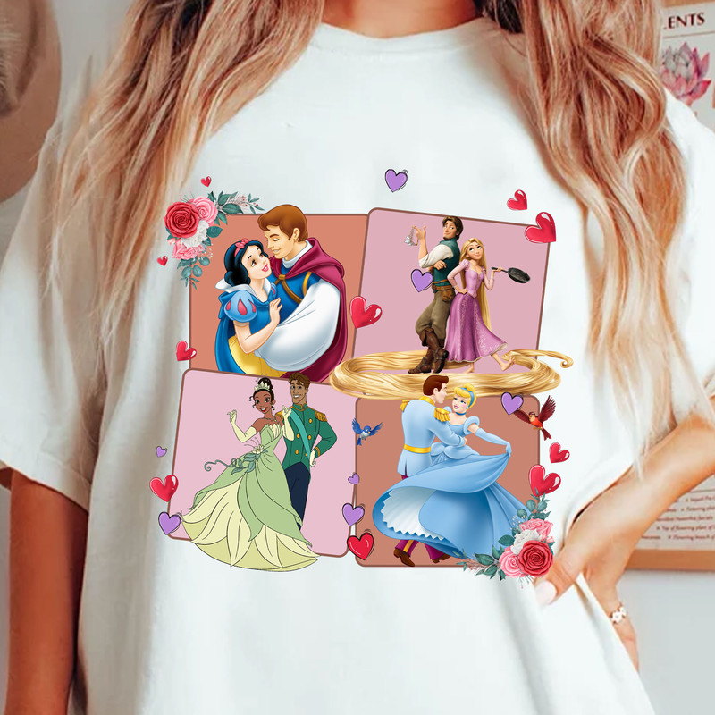 Valentine Princess Png, Princess Hearts, Happy Valentine Png, Magical Kingdom Png, Valentine's Day, Princess png,Gift For Couple, Vacay Mode.jpg