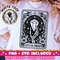 Crystal Energy Tarot Card SVG PNG, Witchy Crystals Skeleton Sublimation Design, Celestial Gothic T-Shirt png SVG Cut File, Digital Download.jpg