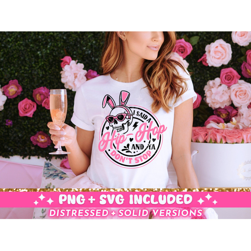 I Said A Hip Hop SVG PNG, Funny Easter Svg, Easter Bunny Skull SVG Cut File, Trendy Easter Skeleton T-Shirt Mug Sublimation Design, Download 1.jpg