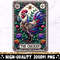 The Chicken Tarot Card PNG, Chicken Skeleton Sublimation Design, Witchy Gothic Cool Chicken Lover T-Shirt Mug PNG File, Digital Download.jpg