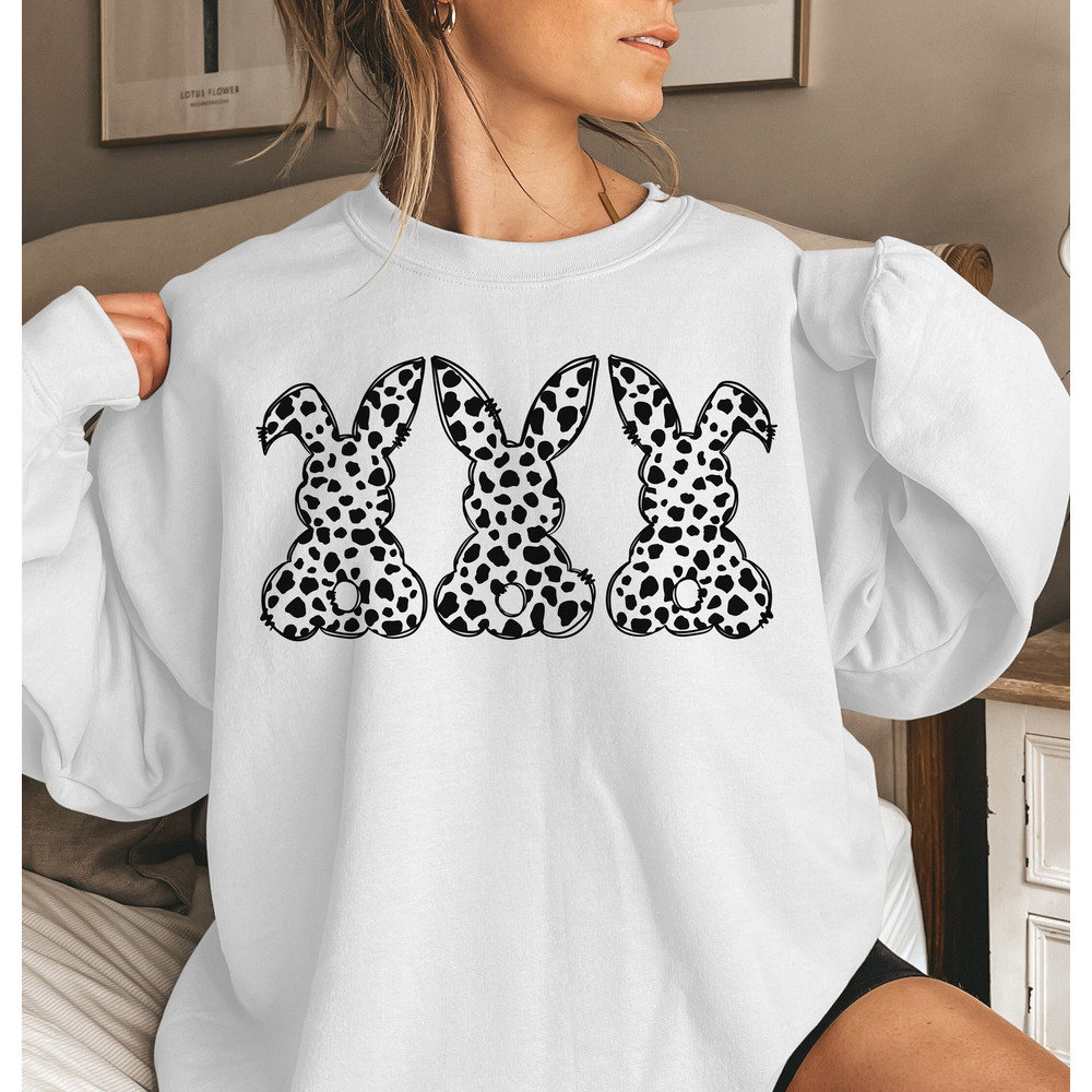 Dalmatian Bunny png, Easter png, Happy Easter, Easter Bunny png, Hand drawing easter bunny, Bunny png, Dalmatian Easter png, Easter shirt.jpg