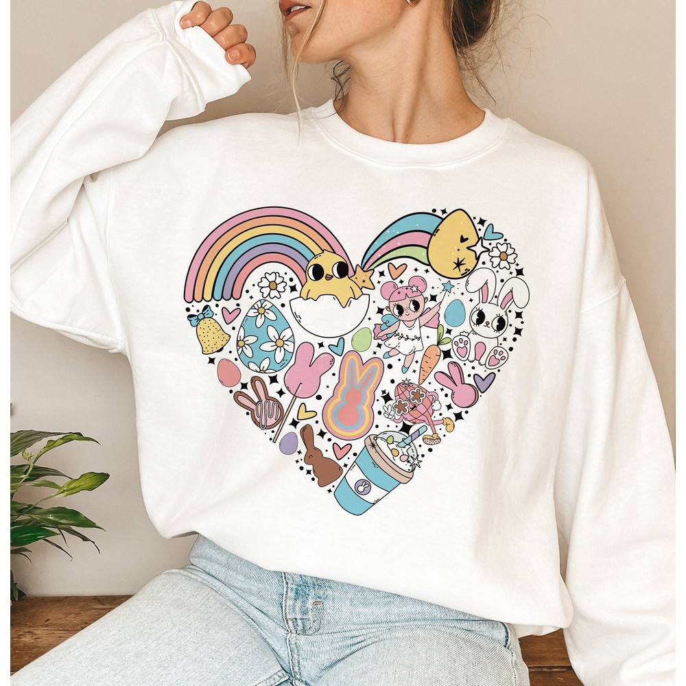 Easter Doodles Png, Easter png, Easter sublimation png, Love Easter png, Cute easter sublimation, groovy sublimation, retro easter png files.jpg