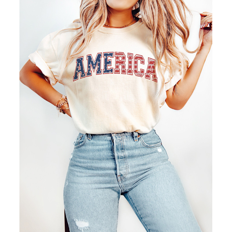 Faux Sequins America png, Sparkly 4th of July png, America png, America Sublimation, 4th of July png, USA png, America sublimation download.jpg