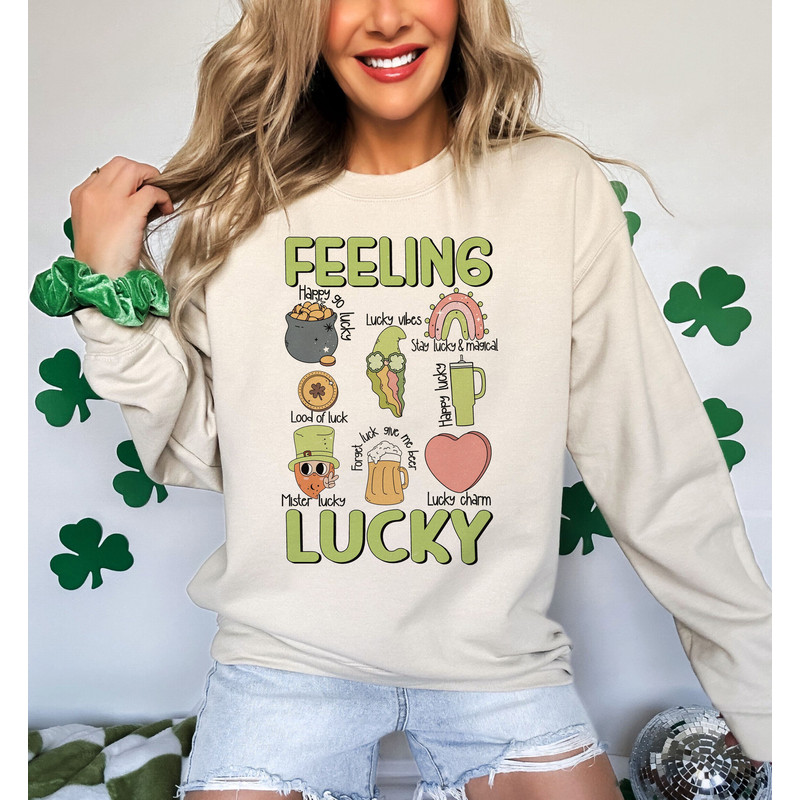 Feeling Lucky Png, St Patrick's Day Png, Lucky png, Leprechaun png, Retro Leprechaun, Funny St Patrick's Png, Shamrock Png, St Patricks Png.jpg