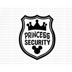 princess security svg, funny dad svg, boyfriend security svg