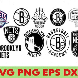 Brooklyn Nets svg, Basketball Team svg, Cleveland Cavaliers svg, N B A Teams Svg, Instant Download,