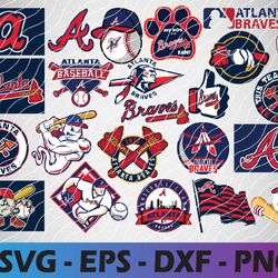 Atlanta Braves bundle logo, svg, png, eps, dxf 2