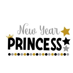 New Year Princess Svg, New Year Svg, Happy New Year Svg, Family New Year Svg